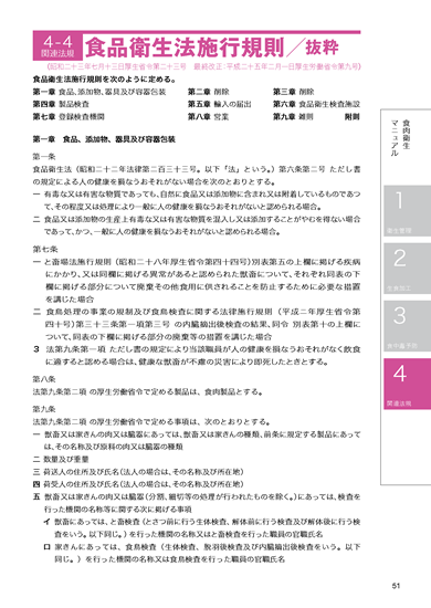 食肉衛生マニュアル