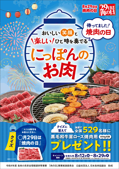 焼肉の日ポスター