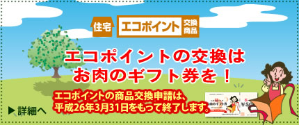 エコポイントの交換について
