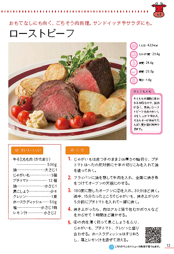 「健康長寿のためのお肉の新常識　牛肉編・豚肉編」