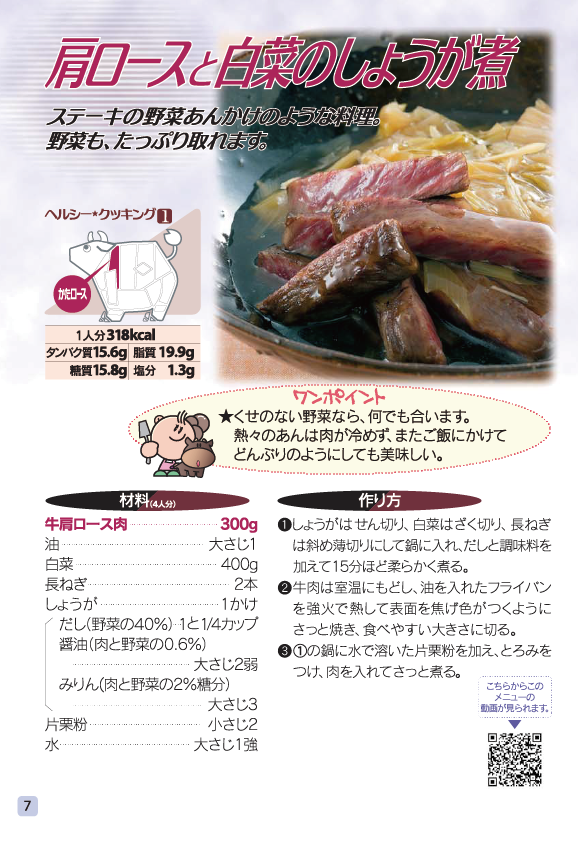健康長寿のためのお肉の新常識