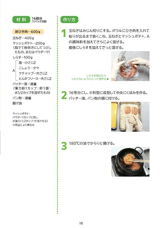 「お肉販売店向けの食肉総菜マニュアル」