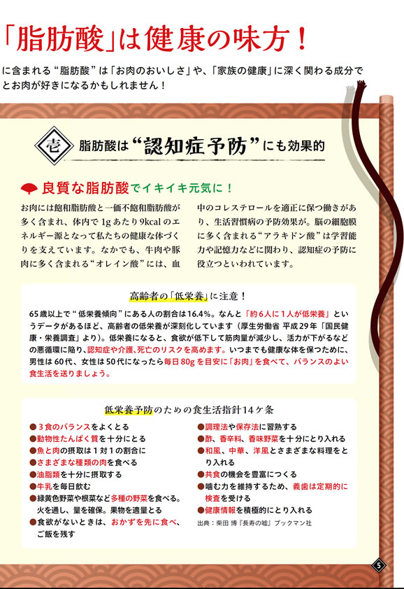 健康長寿のためのお肉の新常識