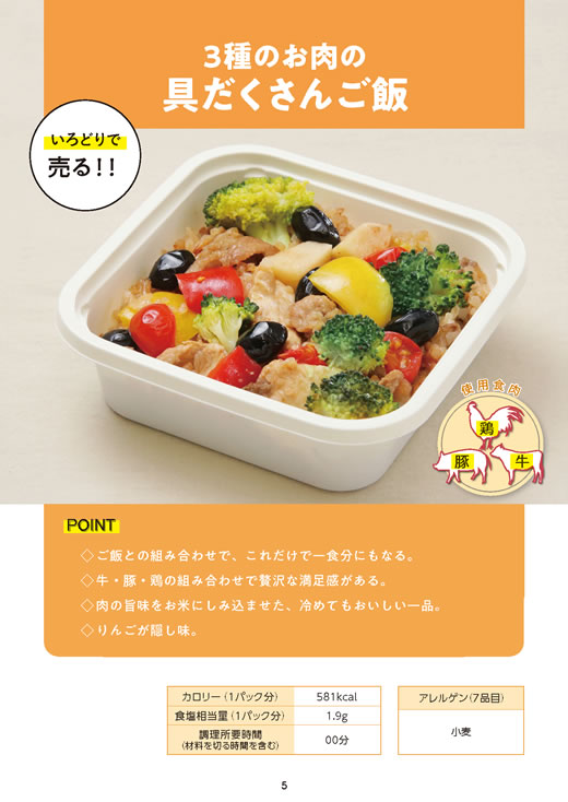 「お肉販売店向けの食肉総菜マニュアル」