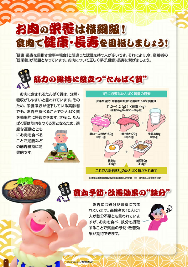 健康長寿のためのお肉の新常識