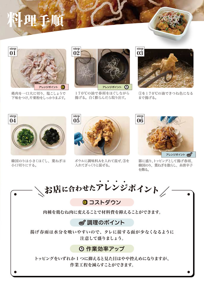「お肉販売店向けの食肉総菜マニュアル」