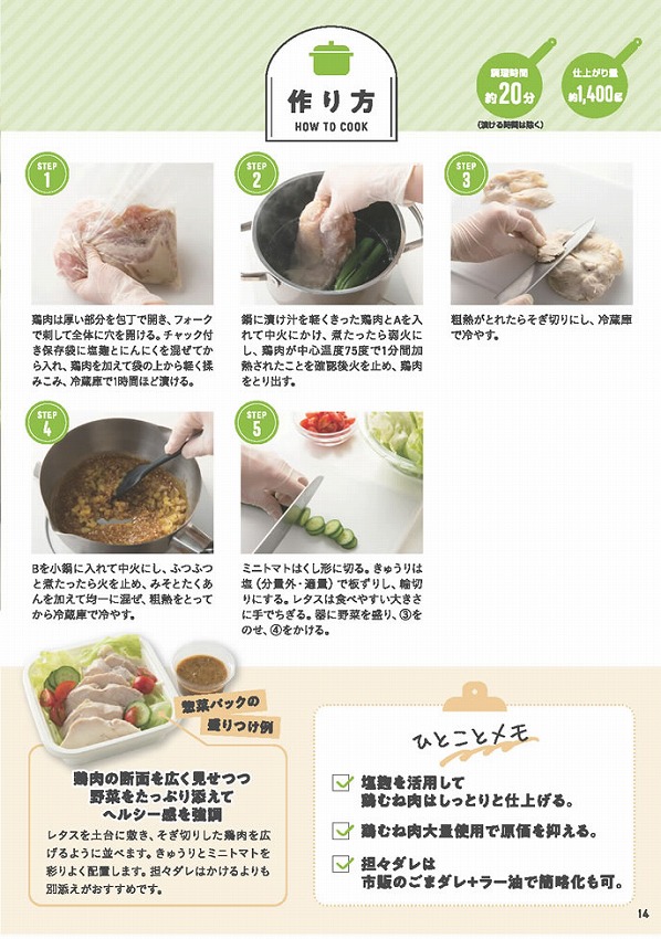 「お肉販売店向けの食肉総菜マニュアル」