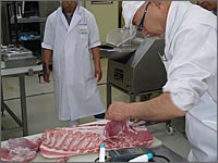平成１９年度第１回食肉加工製造技術研修会（初級者向け）